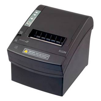 IMPRESSORA TERMICA I8 USB/REDE/SERIAL COM GUILHOTINA - PRETO - UN - ELGIN