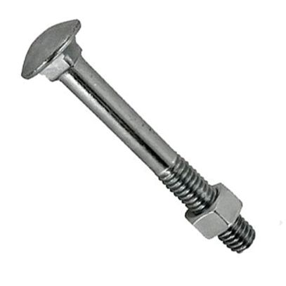 PARAFUSO FRANCES  C/PORCA 5/16 x 5 ZB MISTER