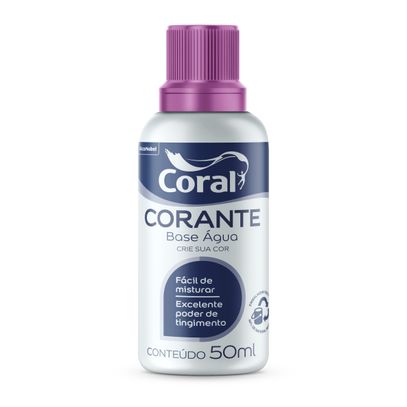 CORANTE CORAL 50ml VIOLETA