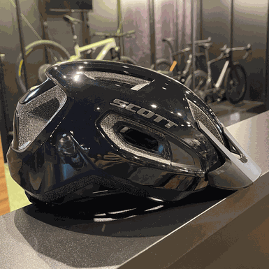 Capacete Scott Supra Preto Brilhante