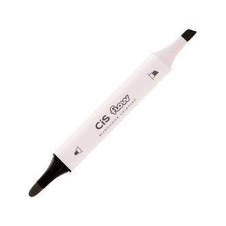 MARCADOR ARTISTICO PONTA DUPLA PERMANENTE - N10 - 57781 - PRETO - UN - CIS