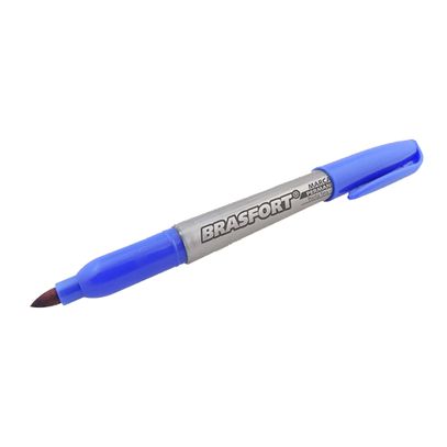 CANETA MARC PERM P.FINA AZUL BRASFORT 7854