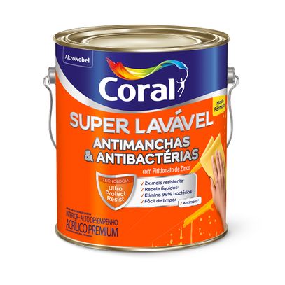 TINTA SUPER LAVAVEL BRANCO 3,6L