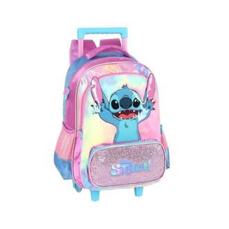 MOCHILA C/RODAS STITCH IC42412SC - METALIZADA - ROXO - UN - LUXCEL