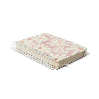 AGENDA ESPIRAL MELISSA A5 - PLANNER PINK BLOOMY - UN - CICERO