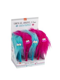 CANETA GEL APAGAVEL CRAZY FLUF 0.7MM - CA0241 - DPL 12 - BRW