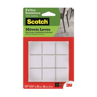 FELTRO BRANCO QUADRADO GRANDE 30X3 C/9 - HB004262588 - UN - 3M