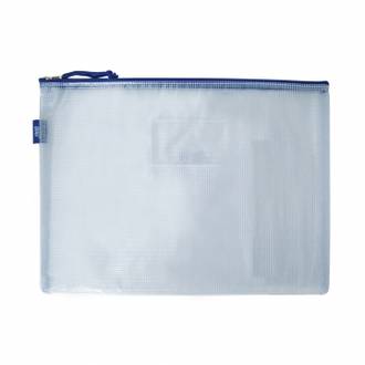 PASTA ENVELOPE ZIPER C/ COSTURA - PZ40E - AZUL ESC - UN - YES