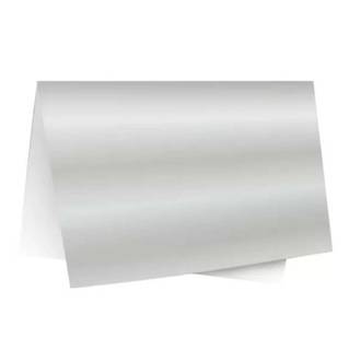 PAPEL CARTOLINA LAMINADO  - PRATA - PCT 20 - CROMUS