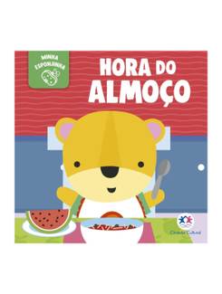LIVRO DE BANHO HORA DO ALMOÇO - C/ESPONJA - UN - CIRANDA CULTURAL