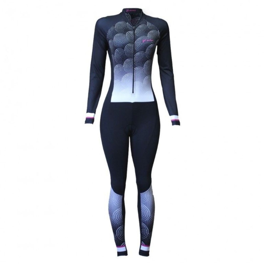Macacão Z-Nine Feminino Preto e Branco