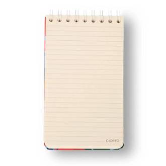 BLOCO ANOTACOES CLASSICO E 12X20 - PAUTADO / CISNE FLORAL - UN - CICERO