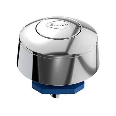 BOTÃO PARA CAIXA ACOPLADA ACIONAMENTO PNEUMÁTICO ABS CROMADO BLUKIT