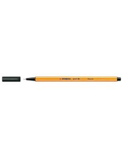 CANETA MICROLINE 0,4MM - PRETO - CX 12 - COMPACTOR