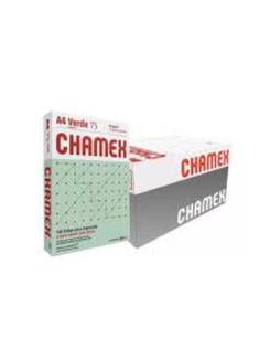 PAPEL CHAMEX COLOR 75G 500FLS - VERDE - CX 5 - CHAMEX