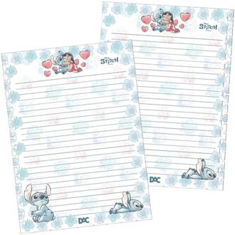 CADERNO UNIV SMART 10X1 80FLS - 5378 - STITCH - UN - DAC
