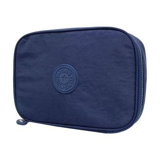 ESTOJO ESCOLAR BOX CRINKLE YS41053AE - AZUL ESC - UN - YINS