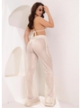 SAÍDA DE PRAIA CALÇA FLARE NO CROCHÊ OFF WHITE COLEÇÃO BÚZIOS - 2