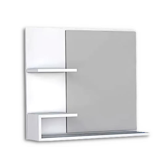 ESPELHEIRA MDF COZIMAX CAMÉLIA ANIS BRANCO