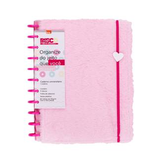 CADERNO UNIV DISCO CD1011 - PLUSH S2 - UN - BRW