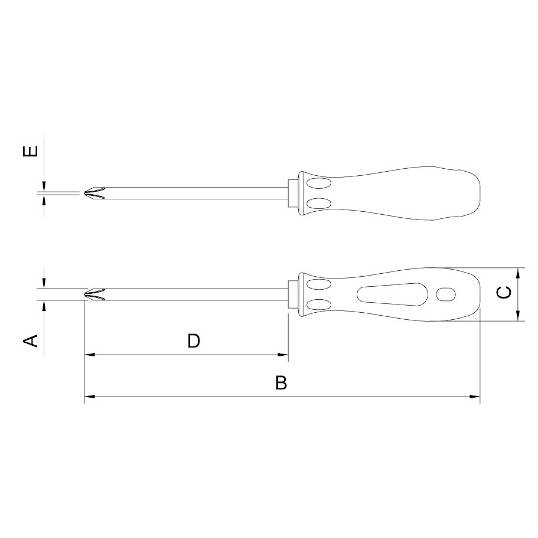 CHAVE PHILLIPS 5 X 150 TRAMONTINA PRO REF. 44135/022