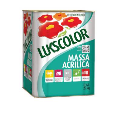 MASSA ACRÍLICA LUKSCOLOR 25.0KG