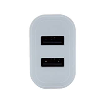 KIT CARREGADOR TOMADA 2 USB C/CABO LIGHTNING - CM-109I 12W - BRANCO - UN - MAKETECH