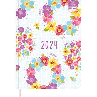 AGENDA COSTURADA CHARME DIARIA - UN - TILIBRA