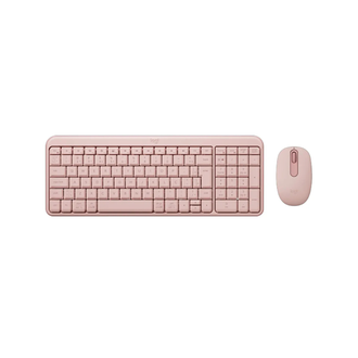 TECLADO E MOUSE S/FIO USB MK250 - 920013518 - ROSA - UN - LOGITECH