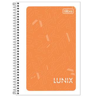 CADERNETA ESPIRAL CAPA DURA 80FLS - LUNIX - UN - TILIBRA