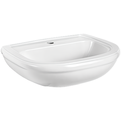 LAVATÓRIO CONVENCIONAL SABATINI 53CM X 44CM ICASA IL5 00 BRANCO