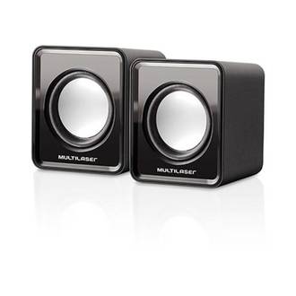 CAIXA DE SOM USB 3W 20 MINI - SP144 - PRETO - UN - MULTILASER