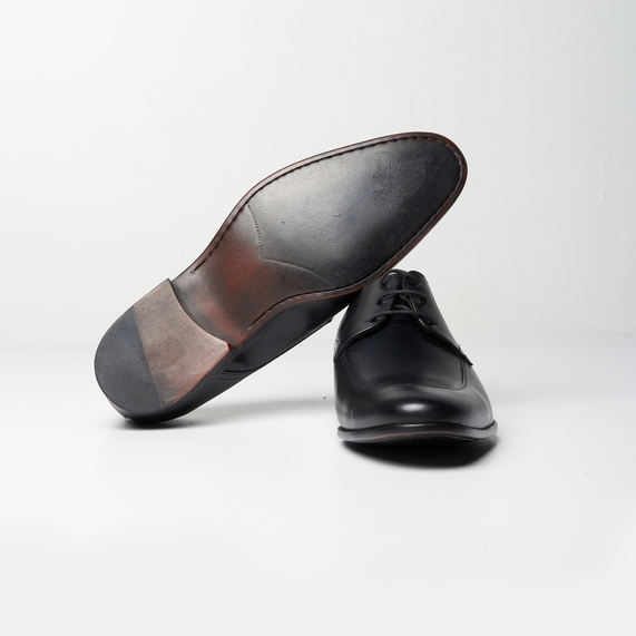 SAPATO SOCIAL MASCULINO CLÁSSICO COURO PRETO PADRÃO