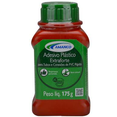 ADESIVO PLASTICO PARA PVC EXTRA FORTE AMANCO 175 G