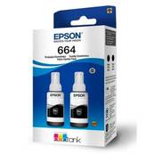 GARRAFA DE TINTA 664 C/2 T664120-2P - PRETO - UN - EPSON