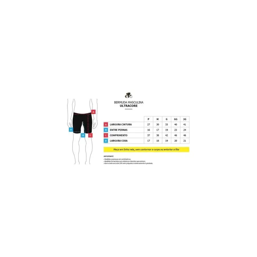 Shorts Original Ultracore Discovery Masculina Preta