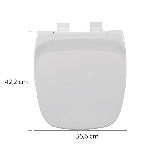 ASSENTO SANITÁRIO SOFT CLOSE ASTRA TVT/SC BCO01