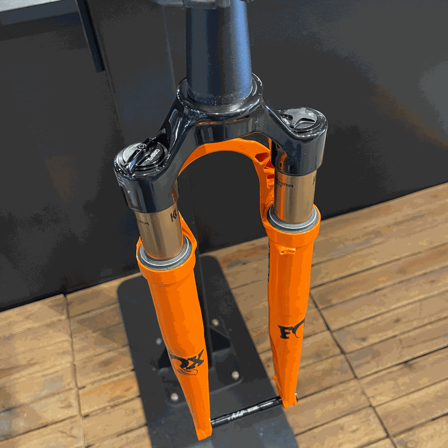 Garfo de Suspensão Fox Kashima Original 32 Para Gravel Laranja 40mm 2025
