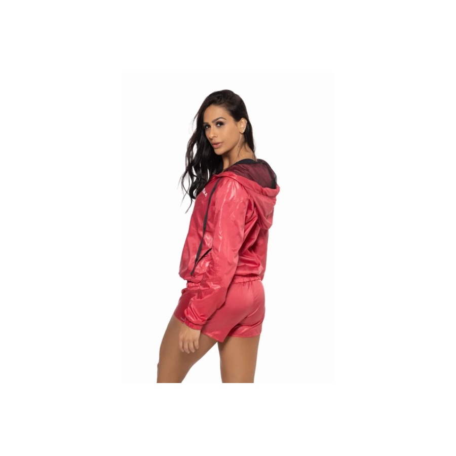 Jaqueta Corta Vento Roma Feminina Rosa