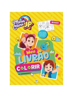 LIVRO DE COLORIR MARIA CLARA E JP - UN - CIRANDA CULTURAL