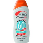 PROTETOR SOLAR FPS 60 FACIAL 120ml NUTRIEX
