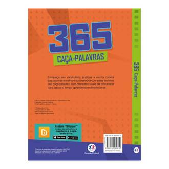 CACA PALAVRAS 365 II  - UN - CIRANDA CULTURAL