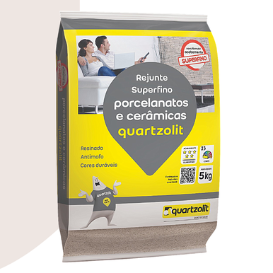 REJUNTE PORCELANATOS QUARTZOLIT PALHA 5.0KG