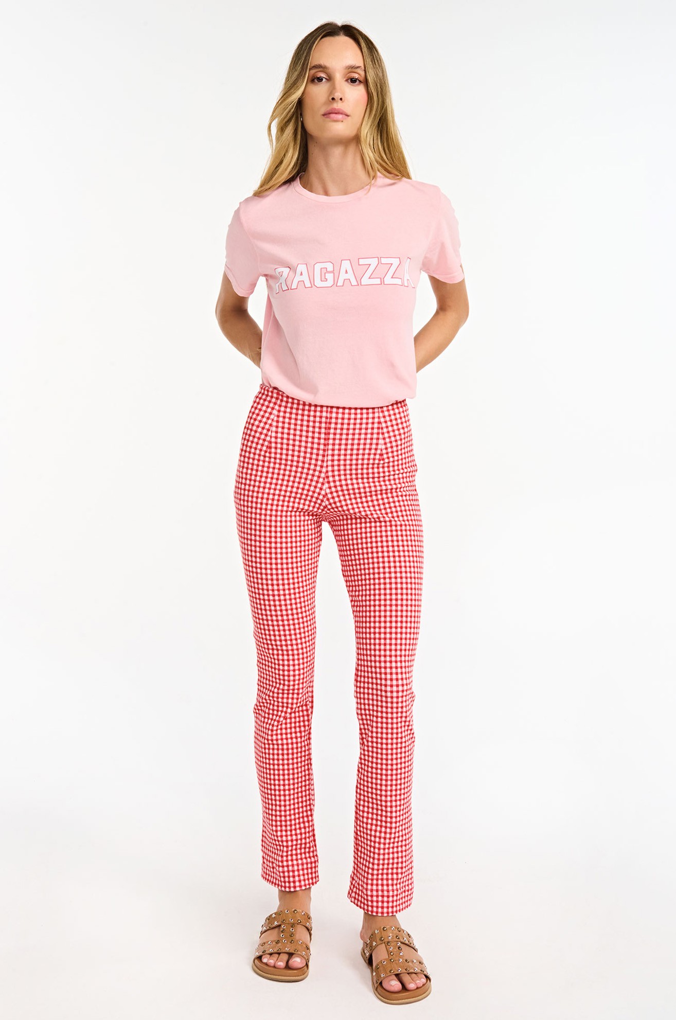 Calça adele vermelho
