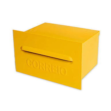 CAIXA DE CARTAS BRASILEIRINHA 15 X 20 X 12CM METALMIG