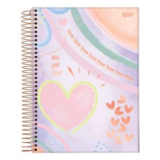 CADERNO UNIV CAPA DURA 15X1 240FLS - LA CREME - PCT 2 - JANDAIA