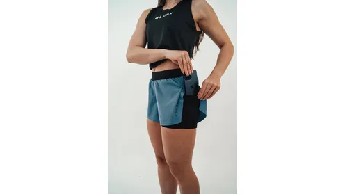 Shorts Curto Feminino 2 em 1 Petroleo Lurk hover
