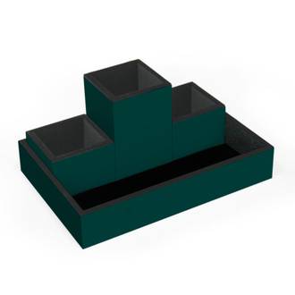 ORGANIZADOR DE MESA 8326 - VERDE - UN - FINA IDEIA