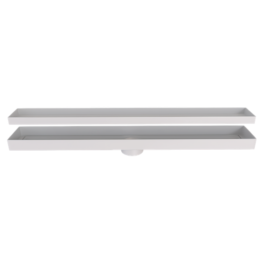 RALO LINEAR INVISÍVEL ESTRELA 5 X 90 CM BRANCO