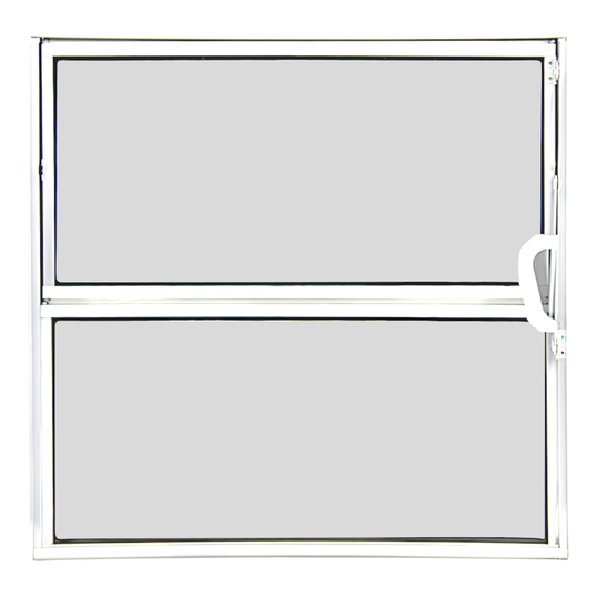 VITRÔ BASCULANTE VIDRO BOREAL SEM GRADE BRANCO 40CMx 40CM